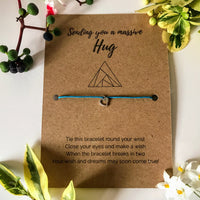 Friendship Wish Bracelet | 'Sending you a hug'