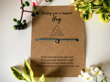 Friendship Wish Bracelet | 'Sending you a hug'