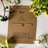 Friendship Wish Bracelet | 'Sending you some love'
