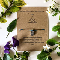 Swimming Wish Bracelet | 'Just keep swimming - Dory'