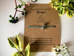 Gym lover's Wish Bracelet | 'It doesn't get easier, you just get stronger'