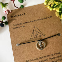 Yoga Wish Bracelet | 'Namaste'