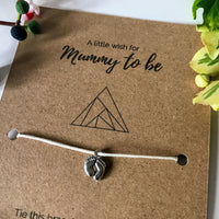 Mummy-To-Be Wish Bracelet