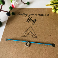 Friendship Wish Bracelet | 'Sending you a hug'