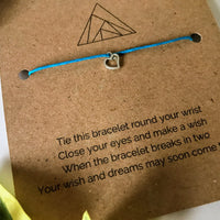Friendship Wish Bracelet | 'Sending you a hug'