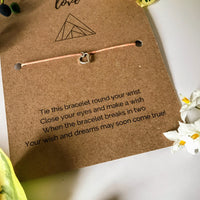 Friendship Wish Bracelet | 'Sending you some love'