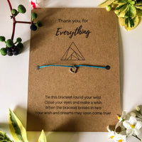 Thank You Wish Bracelet