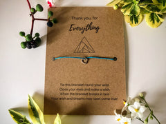 Thank You Wish Bracelet